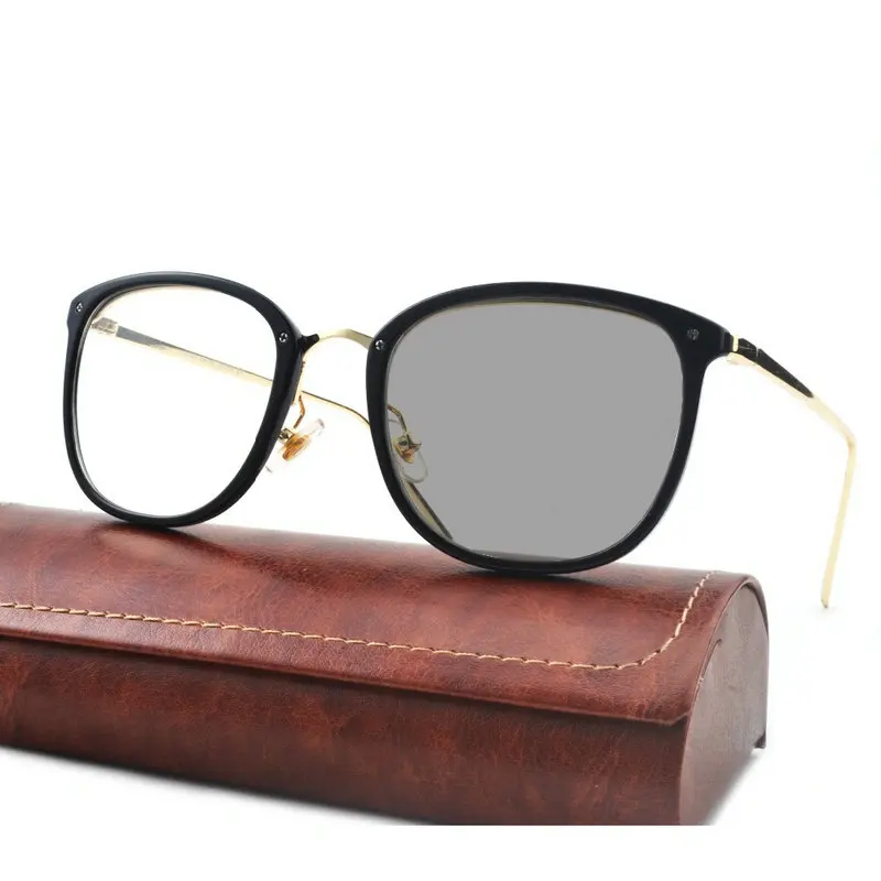 97309-gold-round-frame-full-frame-ladies-retro-old-metal-reading-glasses-light-change-gray-single