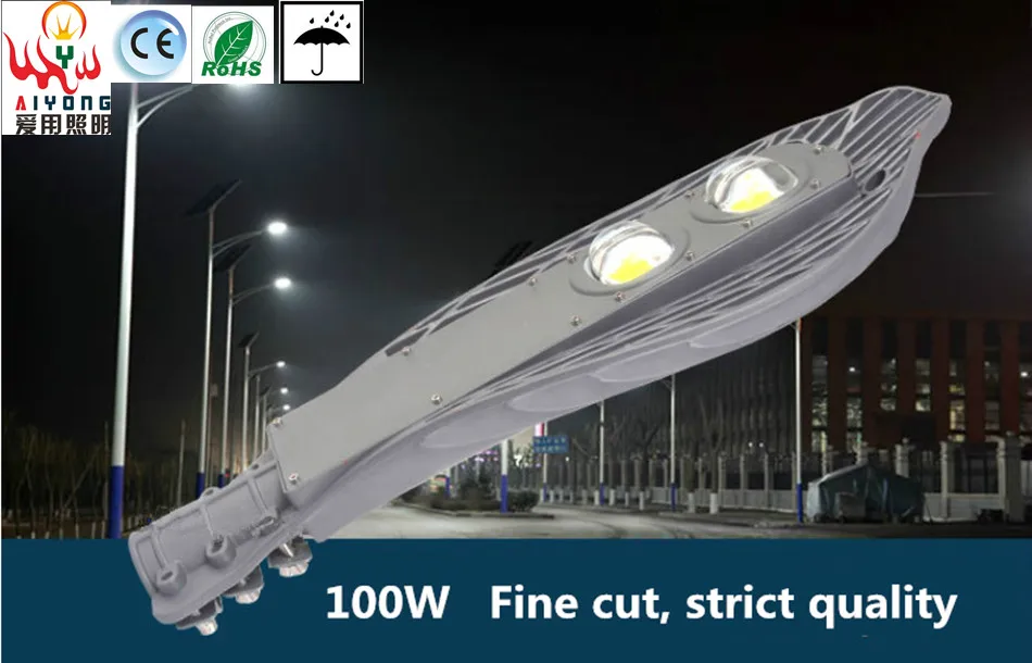 

LED street light waterproof outdoor courtyard Park Plaza residential road lamp poles Cantilever lamps 100W