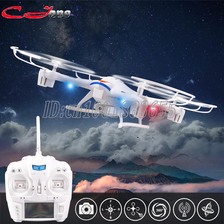 

Free shipping K60 RC Quadcopter 2.4GHz 4CH 6-Axis Helicopter 3D Flip One Key Return Drone with Camera HD Cool LED Light