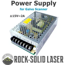 Switching Laser Power Supply for Galvo Scanner Head DC 15V 2A Galvanometer Fiber Laser Marking Machine Parts Wholesale Switching Laser Power Supply for Galvo Scanner Head DC 15V 2A Galvanometer Fiber Laser Marking Machine Parts Wholesale