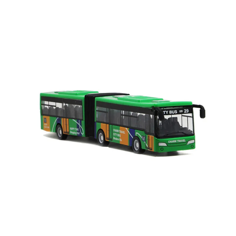 

1:64 Scale Baby Pull Back Shuttle Bus Toy Diecast Models Vehicle Toys eco-friend