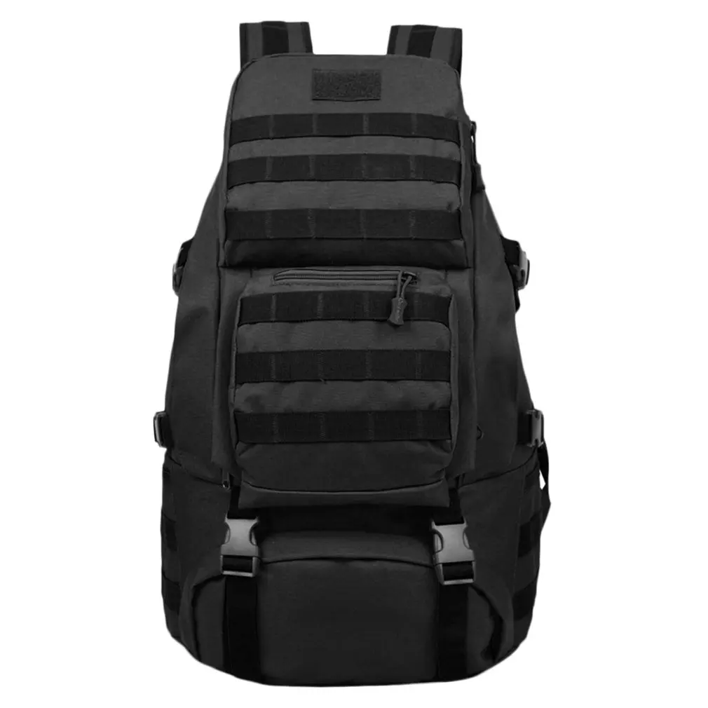 

55L Large Capacity Gym Bag Back Pack Bag Outdoor Climbing Bag Waterproof Sports Travel Backpack Army Camouflage Free Ship