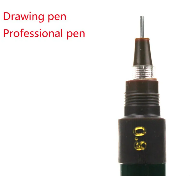 1 шт 0,9 мм герой перезаряжаемая игла для чернил ручки для рисования ручка техническая ручка