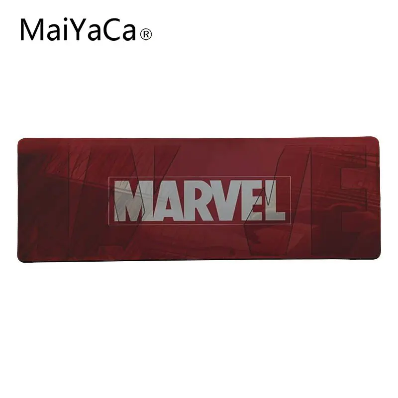 Lock Edge 30x90cm MaiYaCa Высокое качество логотип MARVEL геймер игровые коврики коврик для мыши большой коврик для мыши клавиатуры коврик - Цвет: Lock Edge 30x90cm