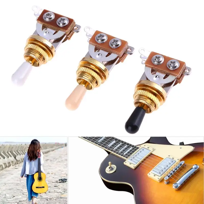 1Pcs Gold Plated Electric Guitar Gear Device 3 Gear Timbre