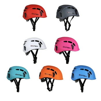

Plastic Safety Helmet Rock Climbing Tree Caving Kayaking Rappelling Rescue Hard Cap for Emergency Survival Sports Fishing Hat