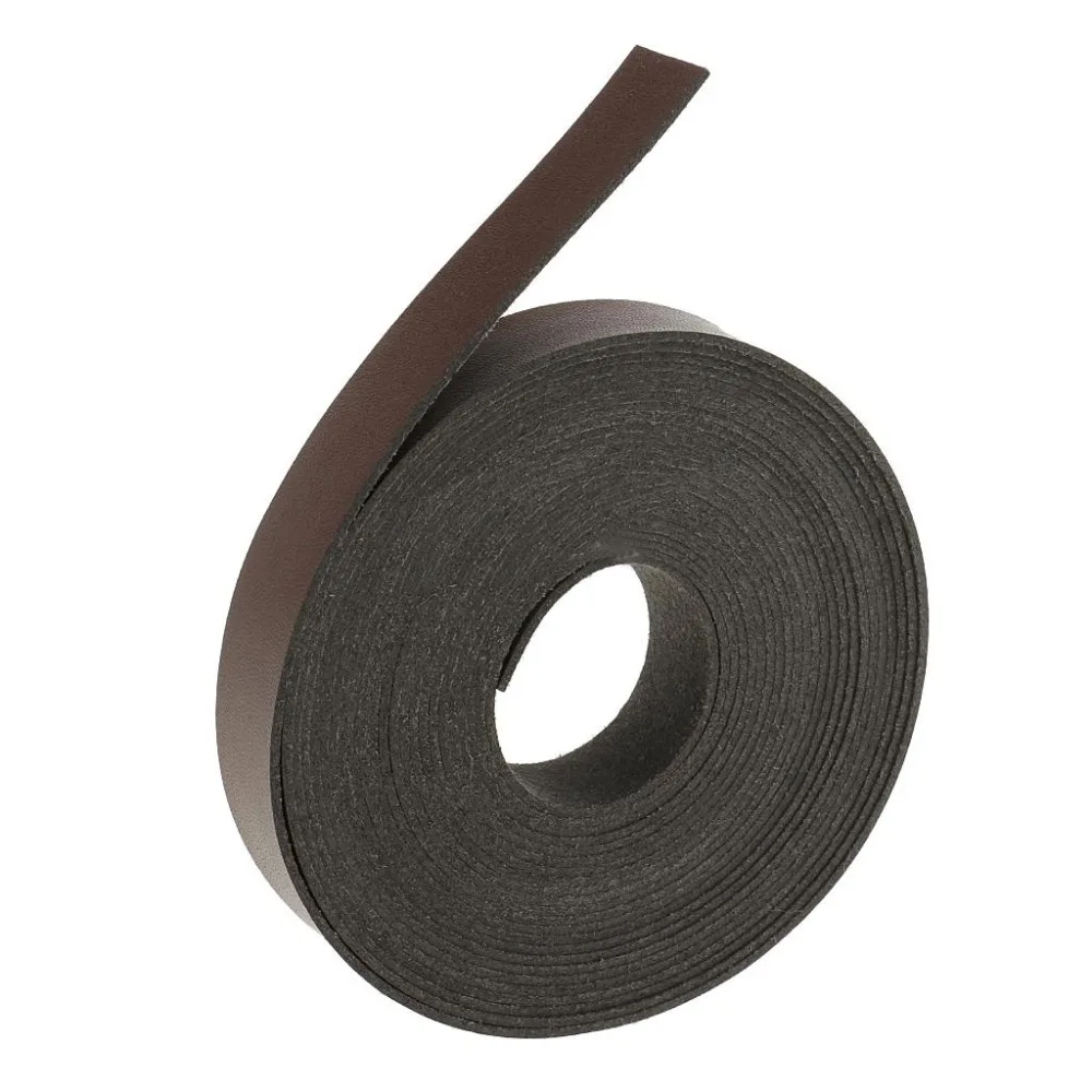 5m Leather Strip Handmade DIY Luggage Accessories Durable Luggage Belt Blank Can Be Dying Soft Leather Travel Strip 3 Colors