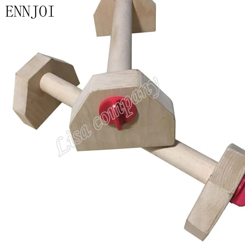 ENNJOI Solid wood push ups stands New fitness push ups stands Sport gym