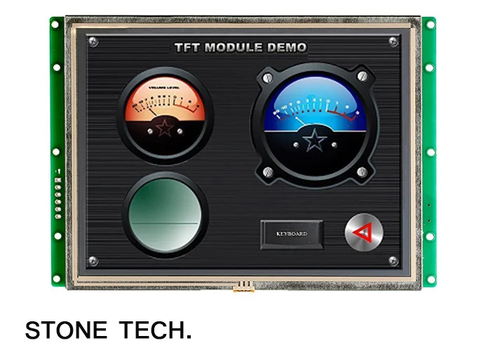 

LCD TFT Monitor/Display RS232 With LCD Touch Panel With CPU