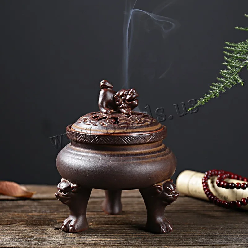 Incense Coil Holder Ceramic Incense Burners Portable Porcelain Censer Aromatherapy Furnace Gift Ornaments Creative Home Decor