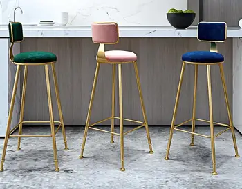 Iron art bar chair contemporary and contracted family use chair back meal stool cafe bar chair bar stool. light blue lifting bar stool office tea cafe room chair abs seat living room reading chair free shipping