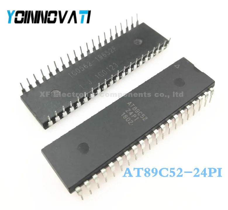 

Free shipping 20pcs/lot AT89C52-24PI AT89C52 MCU 8BIT 8KB FLASH DIP-40 best quality.