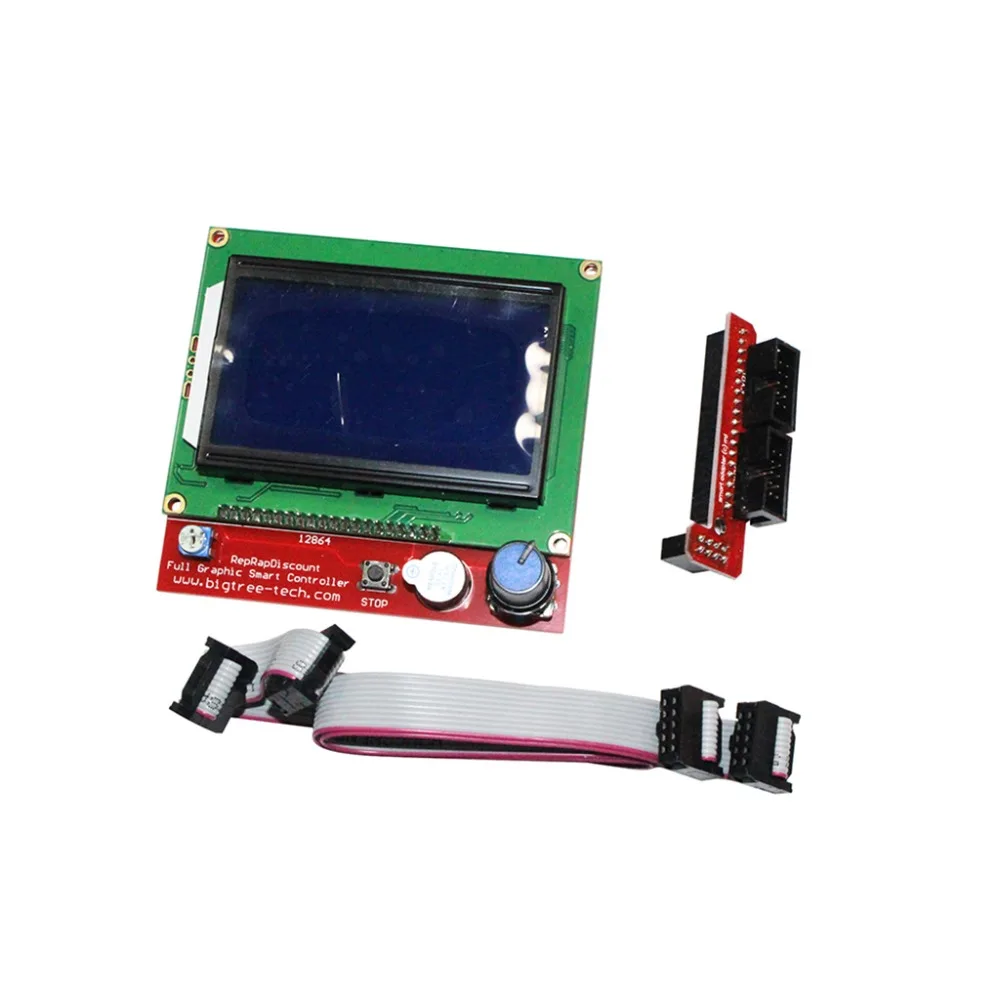 Pаспродажа Новые наборы 3d принтеров RAMPS 1,4 Mega2560 12864 lcd контроллер A4988 для Arduino Reprap