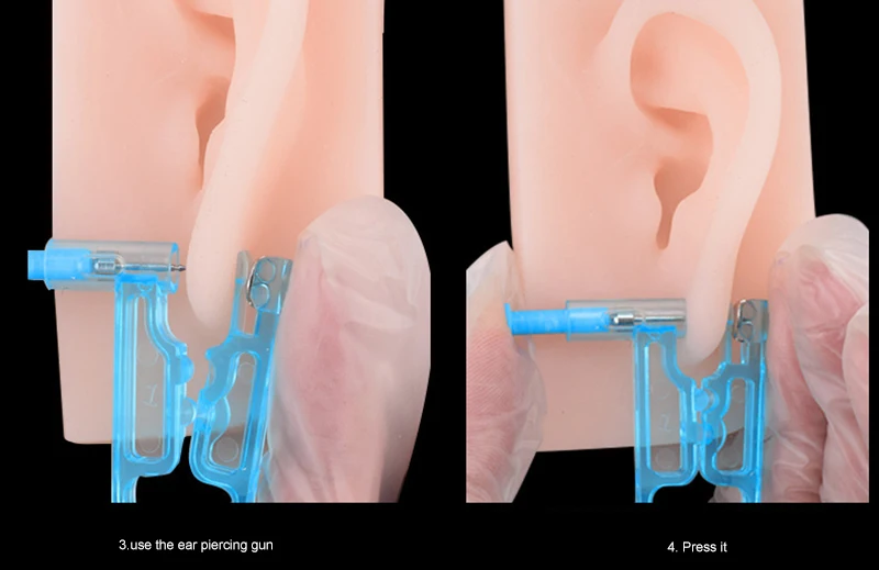 2018 одноразовые вкладыши одежда одноразового использования пирсинг ушей инструменты безболезненно уши Макияж Красота уши-пистолеты Для