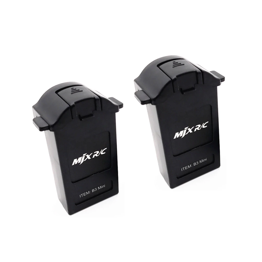 

2PCS 7.4V 850mAh Lithium Battery for MJX B3 Mini Bugs 3Mini Brushless Quadcopter Spare Parts Lithium Battery