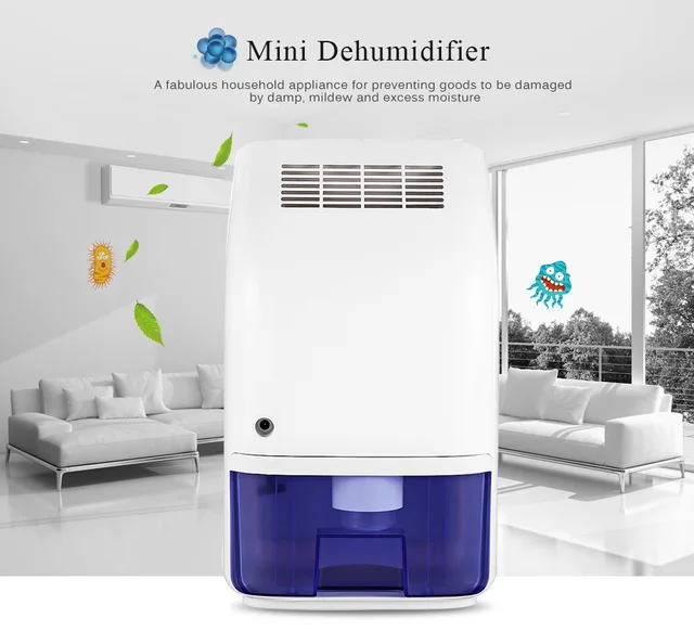 Invitop T8 Listrik Mini Rumah Dehumidifier Pengering Udara Moisture Invitop T8 Listrik Mini Rumah Dehumidifier Pengering Udara Moisture Absorber Dengan 700 Ml Tangki Air Untuk