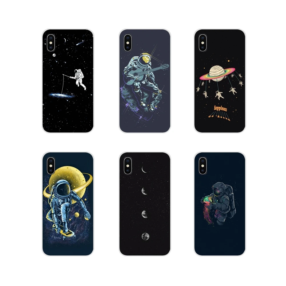 Аксессуары для телефона Space Love Moon астронавт чехлы Huawei P8 9 Lite Nova 2i 3i GR3 Y6 Pro Y7 Y8 Y9 Prime 2017