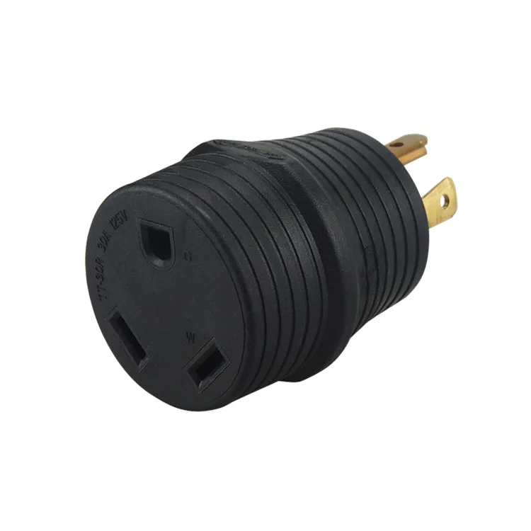 [14-30 P для TT-30R] Plugrand генератор для 30 Ампер RV Кемпер адаптер,(NEMA L14-30P для TT-30R) RV адаптер питания