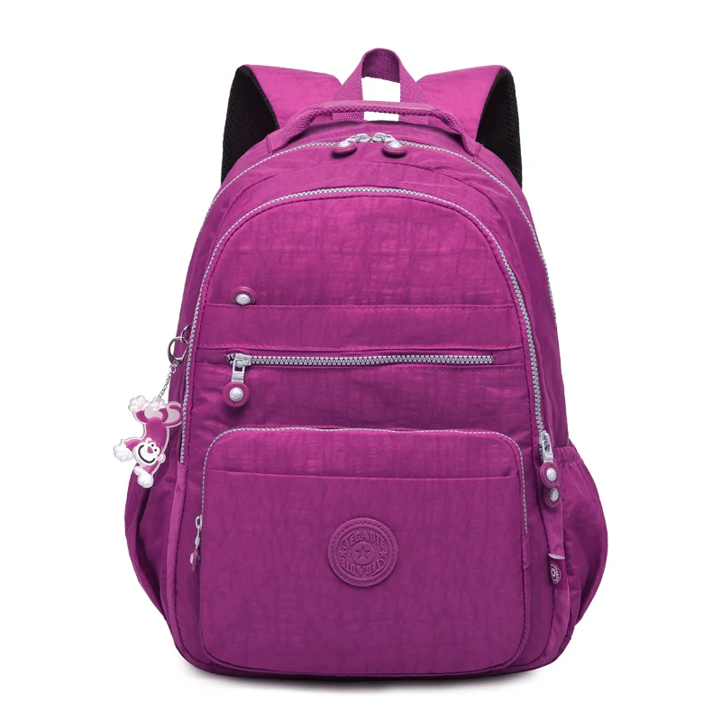 TEGAOTE, школьный рюкзак для девочек-подростков, Mochila Feminina, женские рюкзаки, нейлоновый водонепроницаемый повседневный рюкзак для ноутбука, женский рюкзак