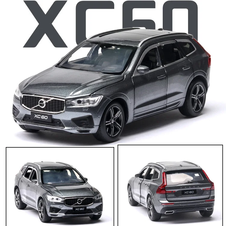 Весы Volvo XC60 из литого сплава 1/32 весы коллекционные игрушки подарки для