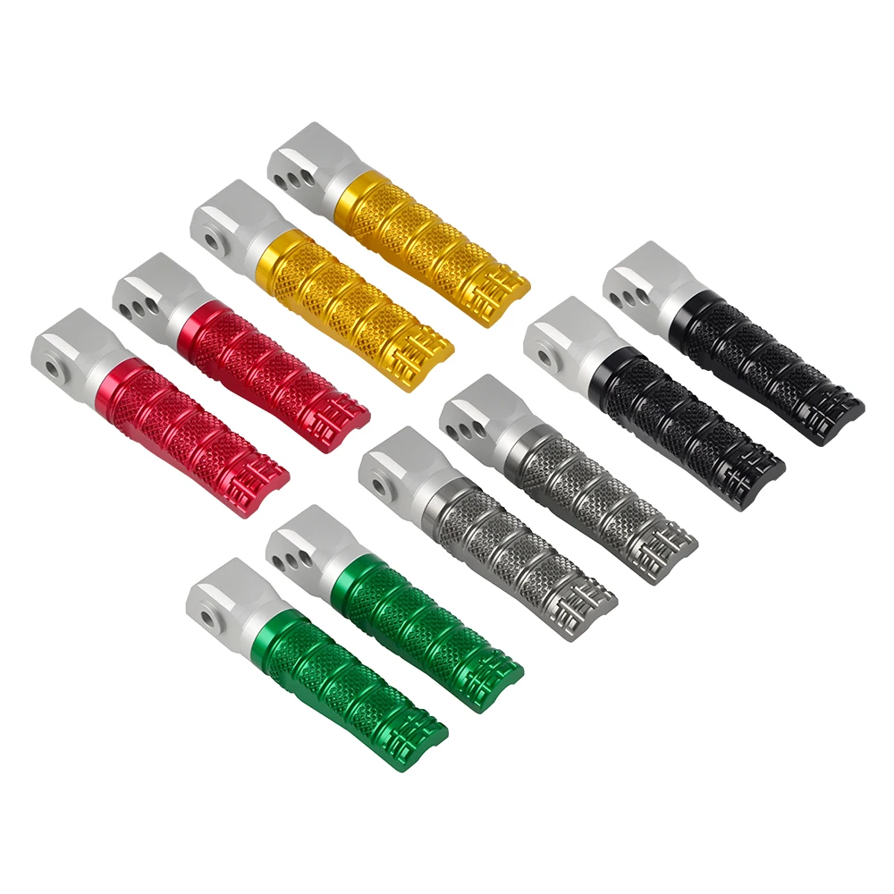 Пассажирских сзади Подножки педаль для Kawasaki Z1000 Z900 Z800 Z750 Z750R Z650 ZX6-R ZX10R ER6F ER6N Аксессуары для мотоциклов