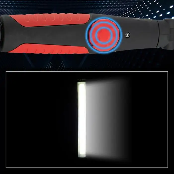 USB Перезаряжаемый рабочий свет Магнитная Регулируемая яркость инспекционная лампа F-Best