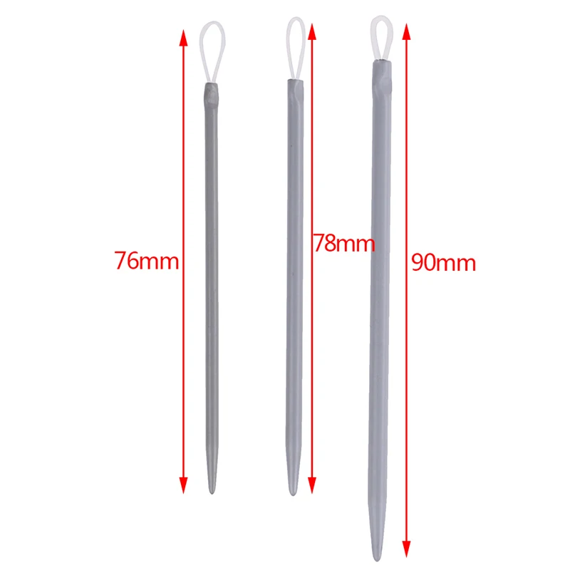 3 шт./компл. с принтом «большие глаза» провод с нейлоновой оплеткой Вязание иглы пряжа швейные иглы шитье одежды и ткань художественные промыслы, шерстяной толстый вязаный