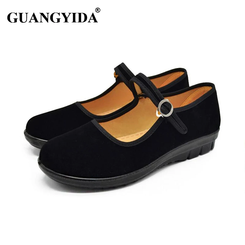 most comfortable black flats for work