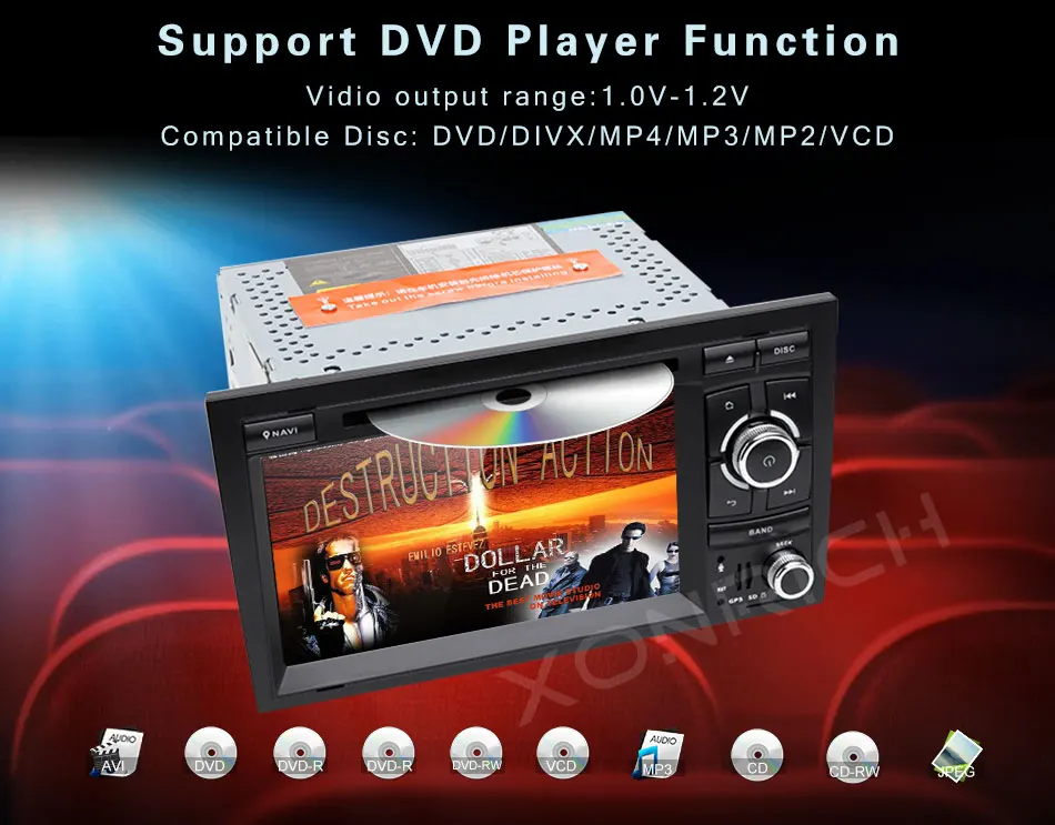 Best AutoRadio 2 Din Car Multimedia Player For Audi A4 B6 B7 Seat Exeo S4 B7 B6 RS4 B7 GPS Navigation DVD head unit Car Stereo Audio 11