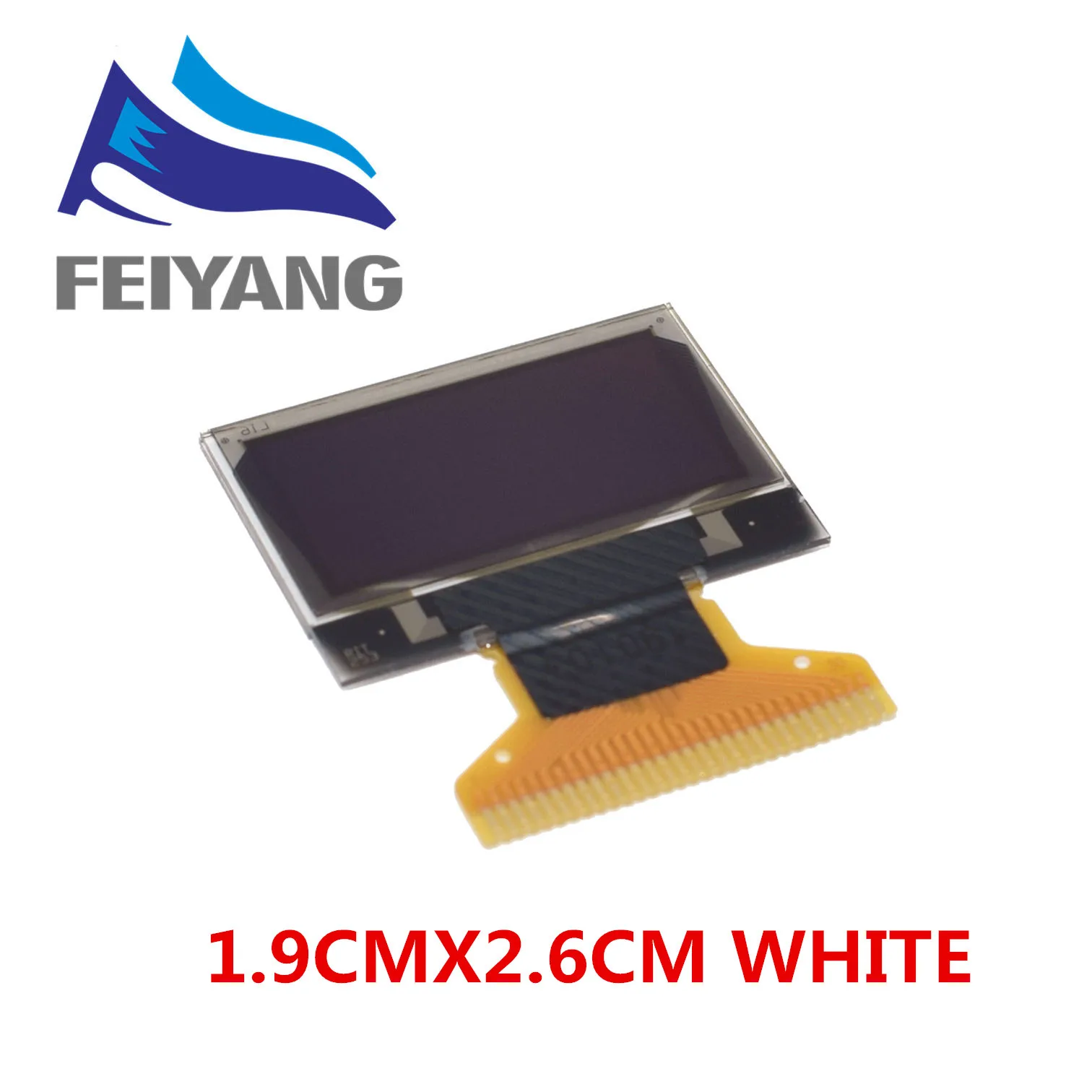 100 шт 4pin 7pin белый/синий/желтый синий цвет 0,96 дюймов 128X64 oled-дисплей модуль для Arduino 0,9" IIC IEC SPI связь - Цвет: white