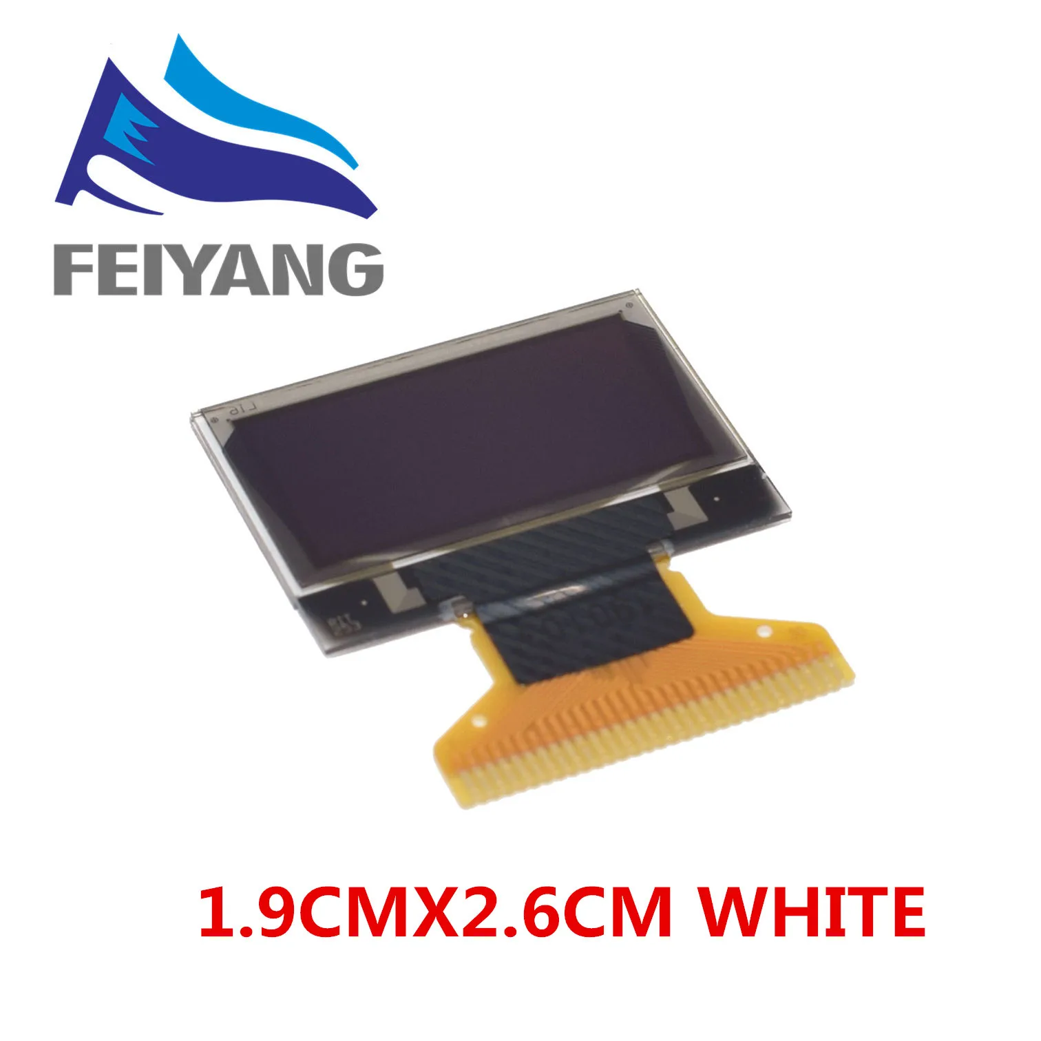 white 100 шт 4pin 7pin белый/синий/желтый синий цвет 0,96 дюймов 128X64 oled-дисплей модуль для Arduino 0,9" IIC IEC SPI связь - Цвет: white