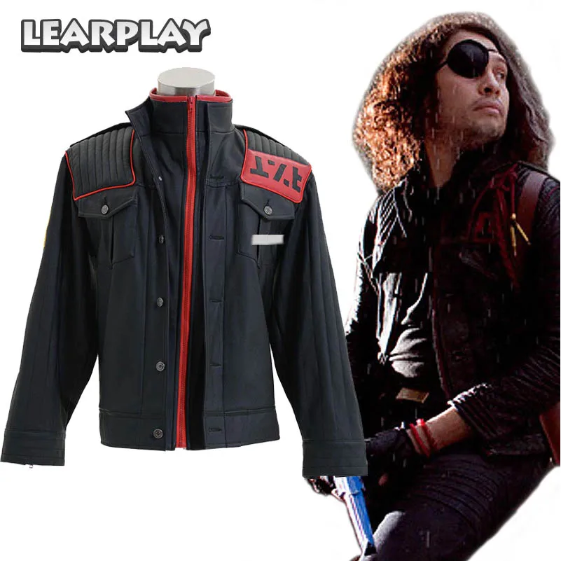 

Danger Days Jet Star Cosplay Costume Men Adults Coat Punk Jacket Suit Halloween Party Outfit Role Playing