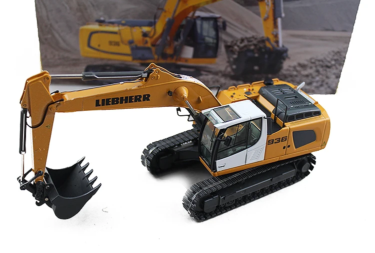 NZG 1:50 LIEBHERR R936 Hydraulic Excavator with Metal Track Engineering Machinery Diecast Toy Model for Collection,Decoration NZG 1:50 LIEBHERR R936 Hydraulic Excavator with Metal Track Engineering Machinery Diecast Toy Model for Collection,Decoration