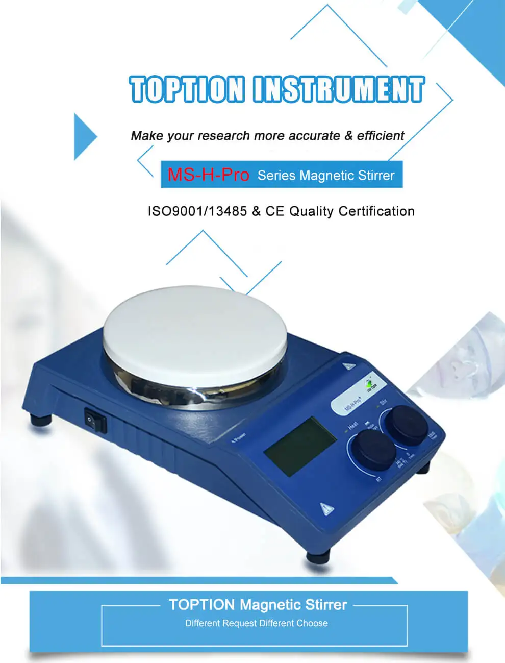 MS-H-PRO+ laboratory magnetic stirrer with heating (2)