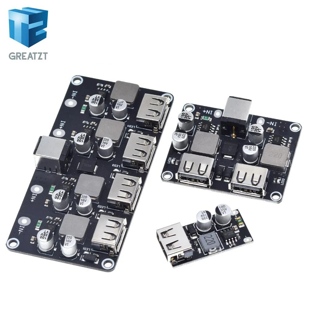 GREATZT USB QC3.0 QC2.0 USB DC-DC Buck Converter Lade Step Down Modul 6-32V 9V12V24V zu Schnelle Schnell ladegerät Platine 5V GREATZT USB QC3.0 QC2.0 USB DC-DC Buck Converter Lade Step Down Modul 6-32V 9V12V24V zu Schnelle Schnell ladegerät Platine 5V