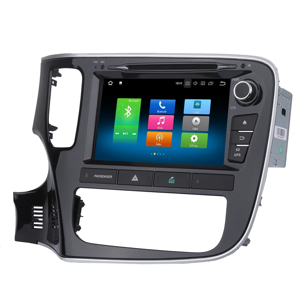 Perfect Android 9 Car GPS navigation Car DVD player For Mitsubishi OUTLANDER 2014 2015 2016 2017 multimedia radio tape recorder headunit 2