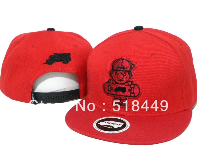 Trukfit boy Snapback adjustable hats TR134 red Available To Match The Desires Of Everybody plas Freeshipping ! | Аксессуары для