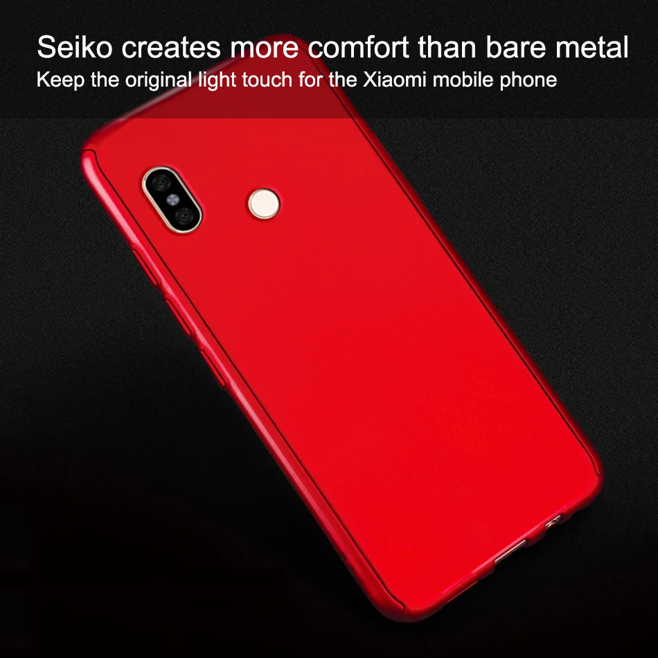 360 градусов защитные жесткие чехлы для Xiaomi Redmi Note 5 5A 4 4X противоударный Полный Чехол для Redmi 6 6A 4A Pro 5 Plus чехол для телефона