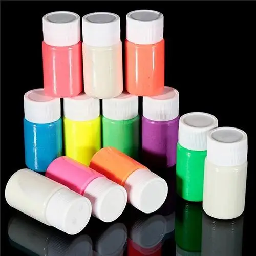 

Body Brushwork Luminous Painting Pigment Stage Makeup Glow in Dark Paint Powder