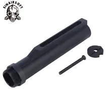 SINAIRSOFT High Quality 6 Position Stock Pipe For Airsoft AEG M4/M16 Paintball Hunting Accessories SINAIRSOFT High Quality 6 Position Stock Pipe For Airsoft AEG M4/M16 Paintball Hunting Accessories