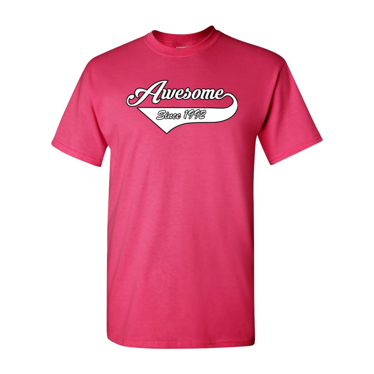 Awesome Since 1992 With Tail Gift Novelty DT Adult T-Shirt Tee 2277 (4)