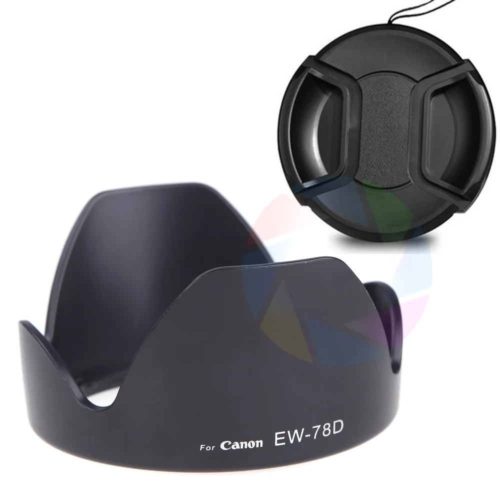 

EW-78D Flower Camera Lens Hood for Canon EF 28-200mm f/3.5-5.6 EF-S 18-200mm F3.5-5.6 IS Lens