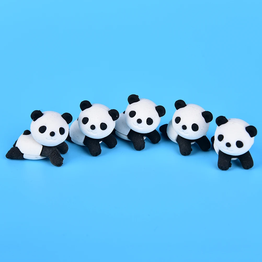 Kreatif Item Hadiah 1 Pc Lucu Kawaii Kartun Hewan Panda Karet