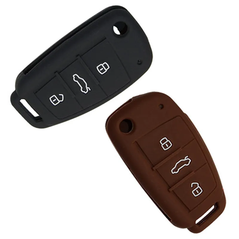

Good quality silicone car remote key cover case for Aud-i