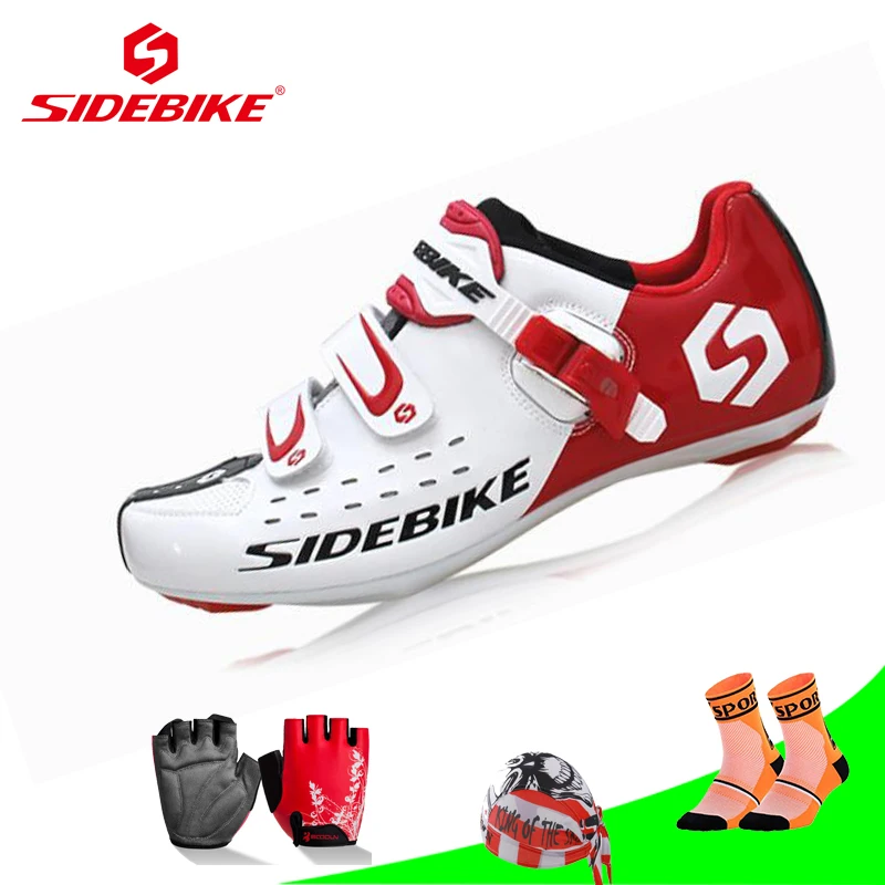 

Sidebike Cycling Shoes Road Sapatilha Ciclismo Bicycle Bike Athletic Sneakers Professional Road Bike Self-Lock riding bike shoes