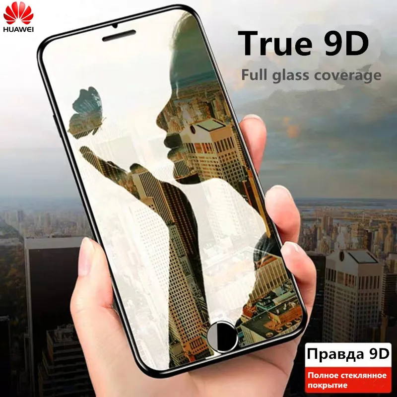 9D полное покрытие защитная пленка из закаленного стекла для Huawei Nova 4 2i 2 Lite 2S 3 3i 3e Y6 Y7 Y9 Y9 Y7 Prime2018 Экран защитная пленка