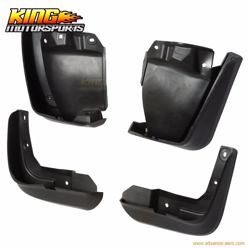 Подходит для 12-14 2012 2013 Honda Civic 4Dr Sedan OE style Mud Flap Guard 4 шт.-PU