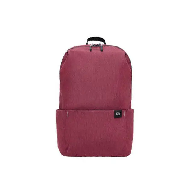 Xiao mi рюкзак для дрона mi 10L сумка 8 цветов 165 г городская повседневная спортивная сумка на грудь унисекс для мужчин и женщин - Цвет: Dark Red