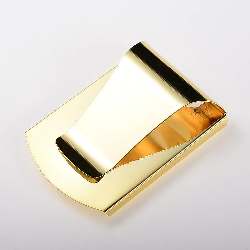 Custom Gold Cross Money Clip