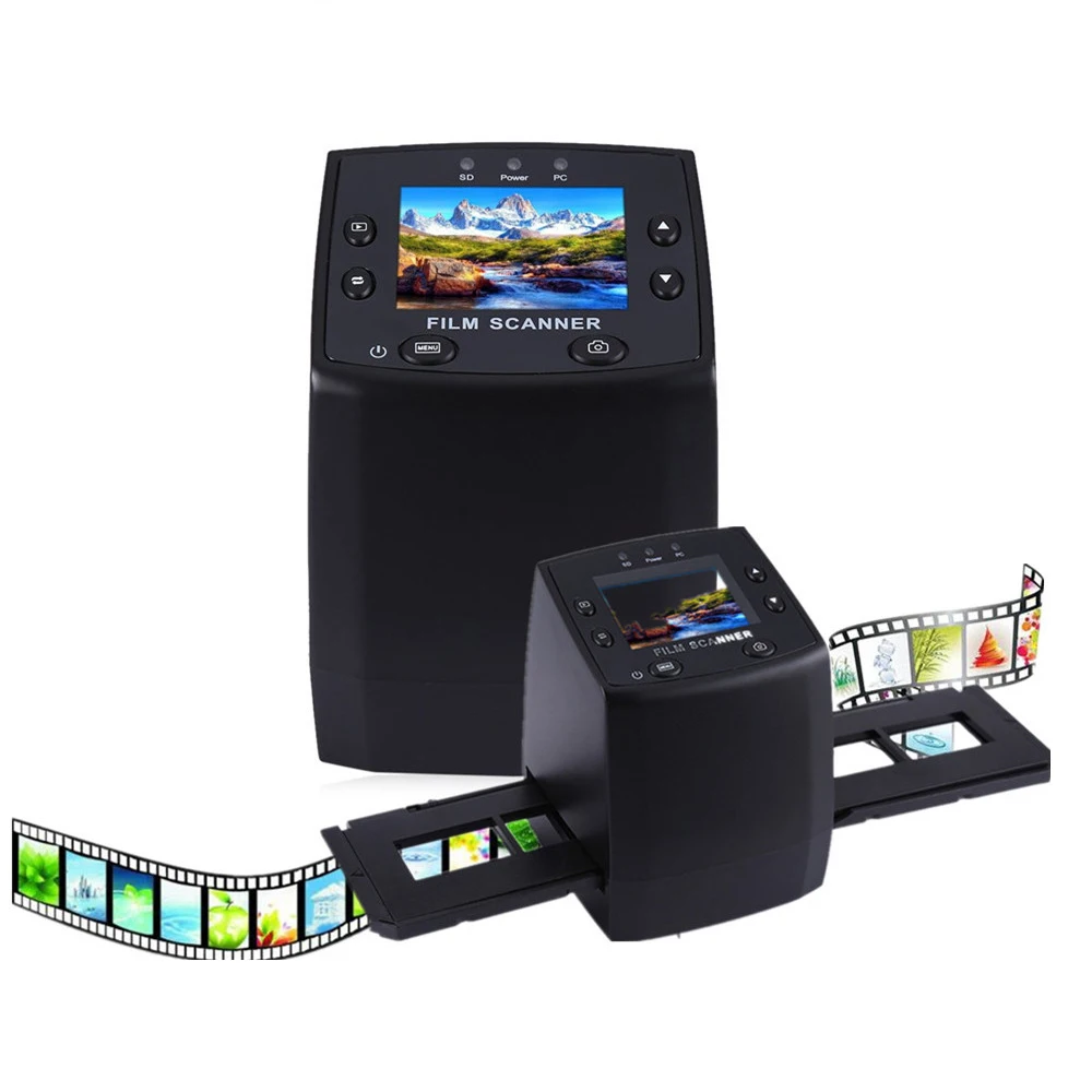 Ec717 5mp 35 мм отрицательный Плёнки слайд просмотра сканер USB цифровой Цвет